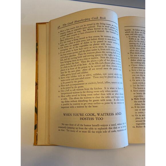 The Good Housekeeping Vintage Collectable Hardcover Cookbook 1942 Edition - Picture 7 of 10